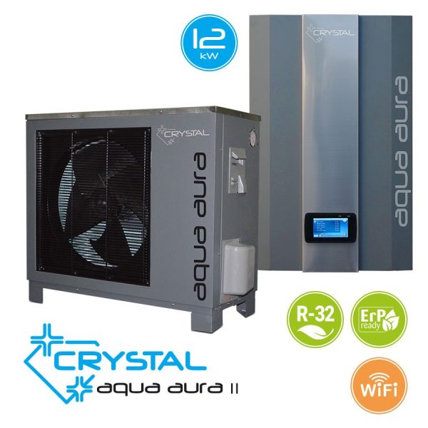 images Инверторна термопомпа въздух-вода Crystal, Aqua Aura 11 kW