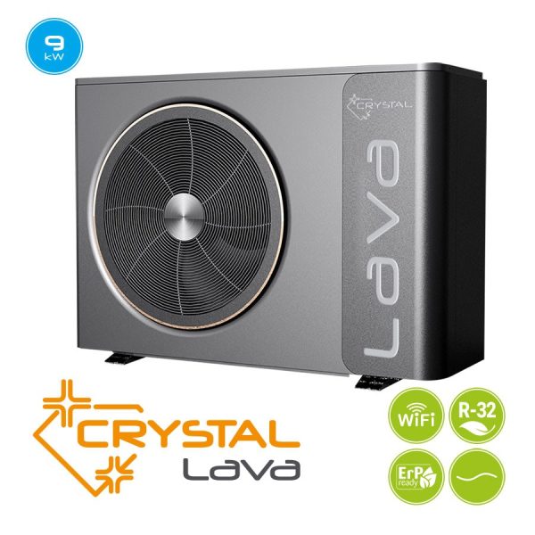 images Термопомпа въздух-вода, моноблок Crystal LAVA, LAVA-06AM