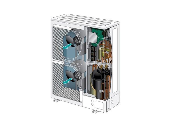 Термопомпа Atlantic ALFEA EXCELLIA HP A.I. TRI 15 Kw - отопление, охлаждане и БГВ