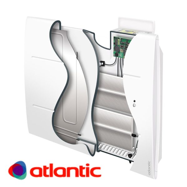 Конвекторен радиатор Atlantic Oniris Smart IO, 1500 W, с два нагревателни елемента