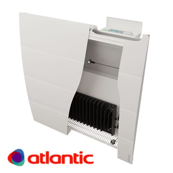 Конвекторен радиатор Atlantic Calissia Smart IO 1500 W, с aкумулиращ чугунен нагревател
