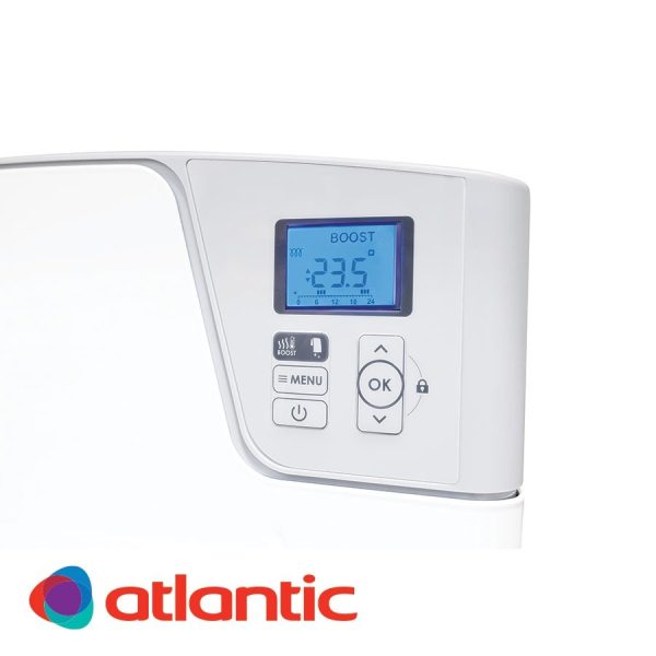 Електрически конвектор с вентилатор Atlantic KEA 800 W / 600 W, бял