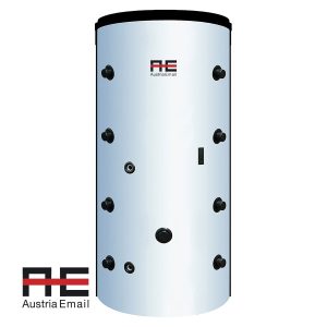 Комбиниран буфер с бойлер за БГВ с топлообменник. Серия SISS