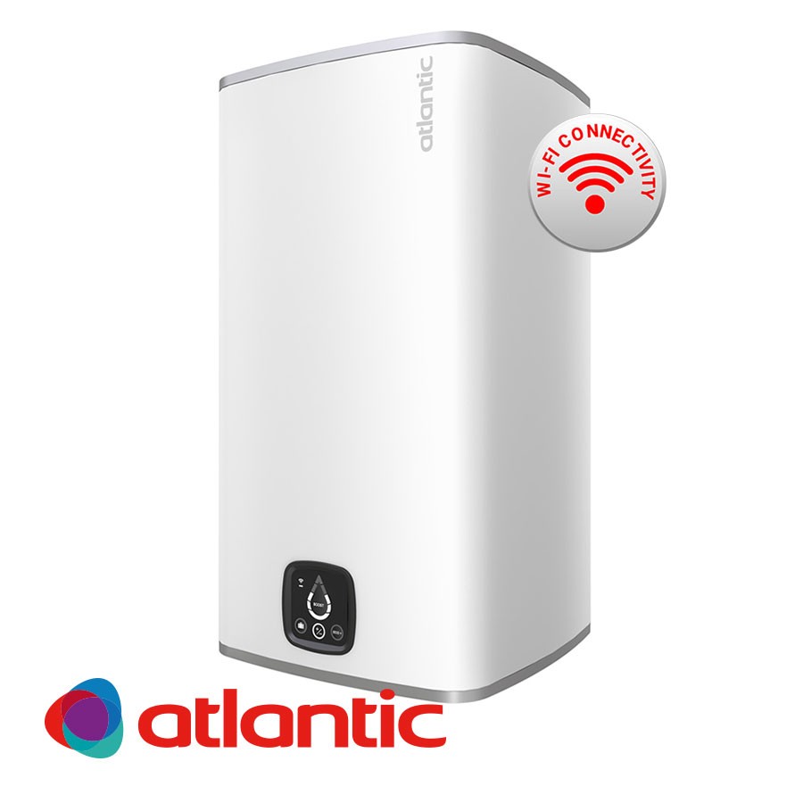 Електрически бойлер Atlantic CUBE Steatite Wi-Fi, 75 литра