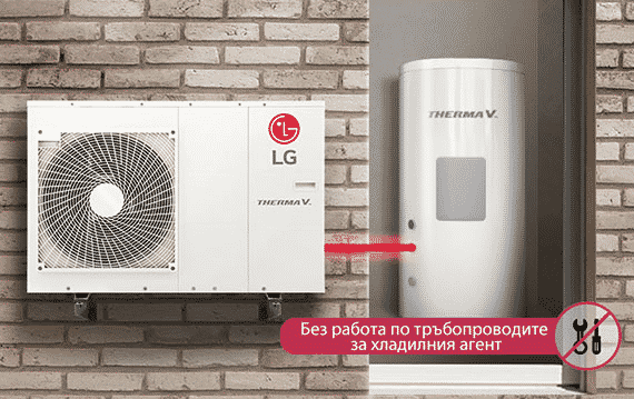 Термопомпа LG THERMA V Monobloc HM141MR.U34