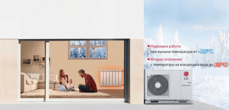 Термопомпа LG THERMA V Monobloc HM141MR.U34