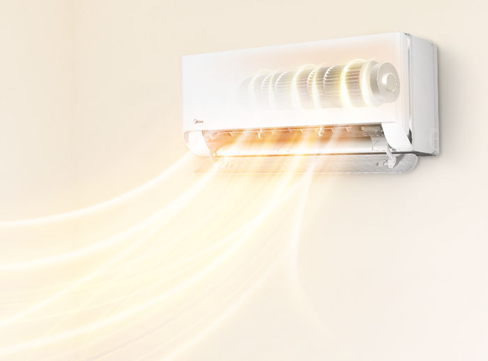 Хиперинверторен стенен климатик Midea Oasis Plus Nordic Inverter air conditioner Midea Breezeless E