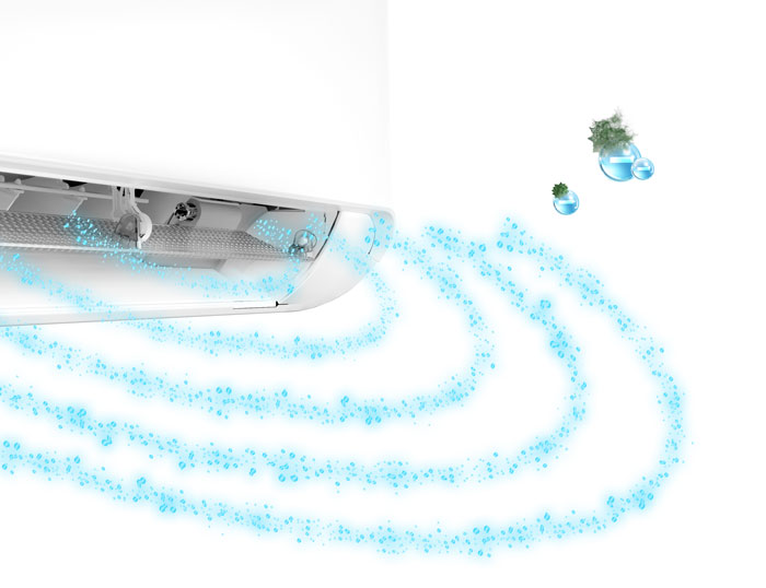Inverter air conditioner Midea Breezeless E