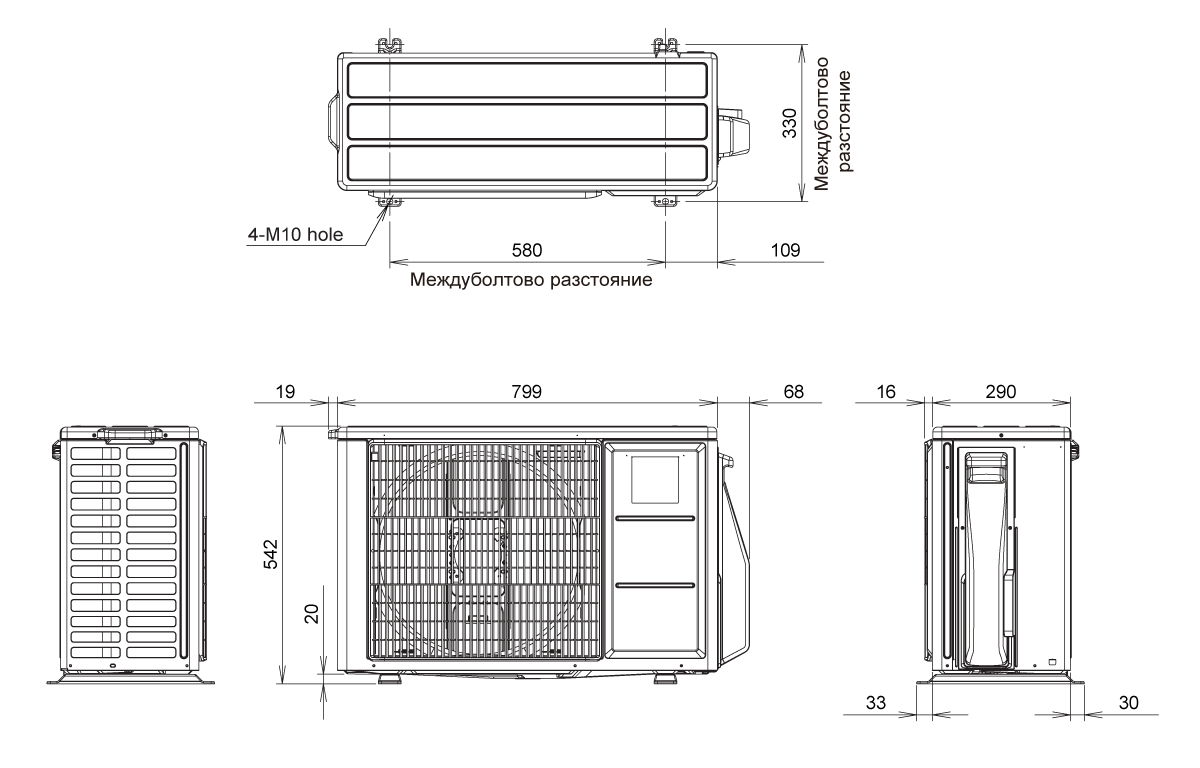 Хиперинверторен стенен климатик Fuji Electric RSG14KGTB Хиперинверторен стенен климатик Fuji Electric RSG14KGTB